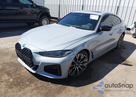 2022 BMW M440I Gran Coupe xDrive from USA, damaged, VIN WBA13AW00NFM54517